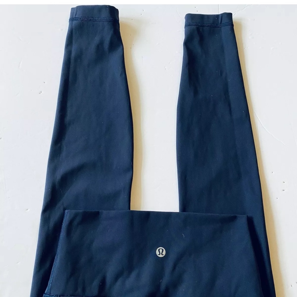 Lululemon Wunder Under Size 2 Color Jade ( Navy) - image 5
